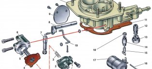 Разборка Карбюратора