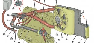 Схема Двигателя Ваз 2114